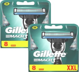 Gillette Mach3 16 stuks scheermesjes