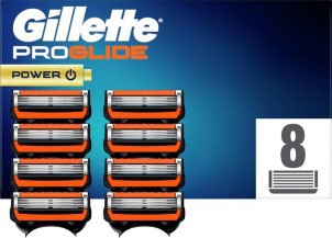 Gillette ProGlide Power Scheermesjes Voor Mannen 8 Navulmesjes