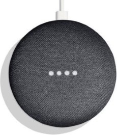 Google Home Mini Smart Speaker Zwart