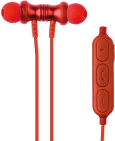 Grixx Optimum In Ear oordopjes draadloos Bluetooth Rood