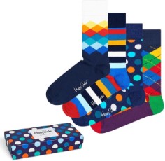 Happy Socks Mix Giftbox 4 pack Maat 36|40