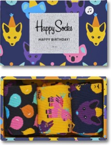 Happy Socks Party Animal Birthday Giftbox Maat 41|46