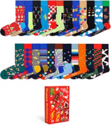 Happy Socks 24 days of holiday giftbox 24P multi 36|40