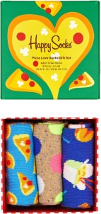 Happy Socks Pizza Love Giftbox 3 Pack Maat 41|46