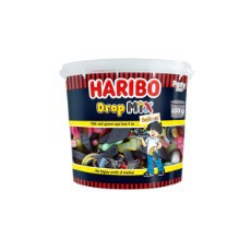 Haribo Dropmix gekleurd Silo 6 x 650 gram