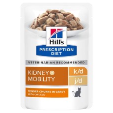 Hills Feline K|D Kidney Care plus Mobility Kip 12x85g