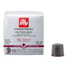 illy iperespresso FILTER Intenso Donkere Branding