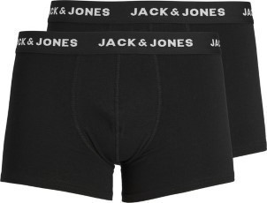 Jack en Jones Boxershorts Jersey Zwart Maat L