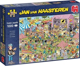 Jan van Haasteren Popfestival puzzel 1000 stukjes