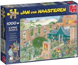 Jan van Haasteren De Kunstmarkt puzzel 1000 stukjes