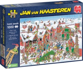 Jan van Haasteren Het dorp van de Kerstman 1000 stukjes Legpuzzel