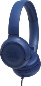 JBL T500 On ear koptelefoon Blauw