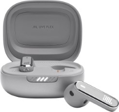 JBL LIVE Flex True Wireless NC Earbuds Wireless Charging Full Touch Zilver