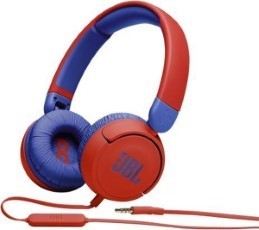 JBL JR310 Headset Blauw Rood On ear kinder koptelefoon