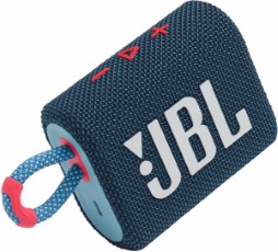 JBL Go 3 Draadloze Bluetooth Mini Speaker Blauw Paars