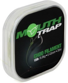 Korda Mouth Trap Onderlijnmateriaal 6.8 kg Groen