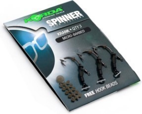 Korda Spinner Hook Sections Krank Maat 4 3 Stuks