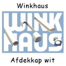 Afdekkap Winkhaus wit
