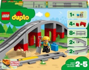 LEGO DUPLO Treinbrug en rails 10872