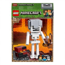 LEGO Minecraft BigFig Skelet met Magmakubus 21150