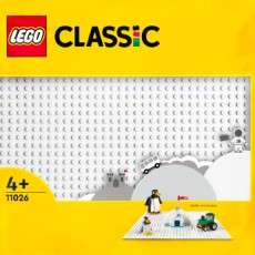 LEGO Classic Witte Bouwplaat 11026