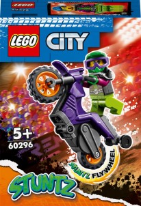 LEGO City Stuntz Wheelie Stuntmotor 60296