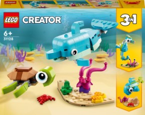 LEGO Creator Dolfijn en Schildpad 31128
