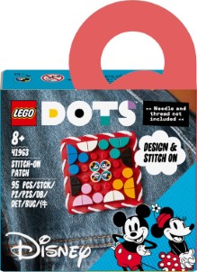 LEGO DOTS Mickey Mouse en Minnie Mouse Stitch on patch 41963
