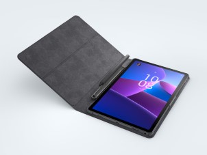 Lenovo Book Case voor Lenovo Tab M10 Plus 3rd Gen Tablethoesje Grijs
