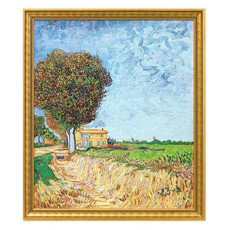 Vincent van Gogh Schilderij Avenue bij Arles