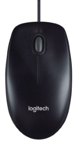 Logitech M90 Muis Zwart