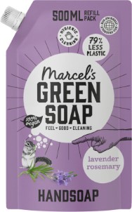 Marcels Green Soap Handzeep Navulling Lavendel en Rosemarijn 500 ml