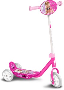 Mattel Barbie 3 wiel Kinderstep Vrijloop Meisjes Roze