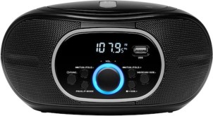 Medion E65711 Stereoradio CD speler MP3 speler FM AUX USB 2 x 12 W Zwart