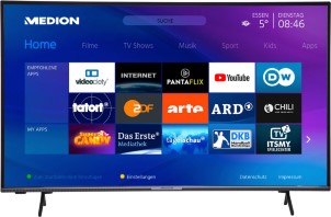Medion X15509 Smart TV 138.8 cm 55 inch 4K Europees model