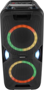 Medion Bluetooth Party Speaker Medion P61468 LED licht 2 x 22 W RMS karaoke functie Zwart