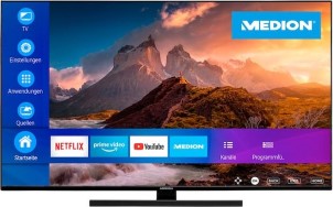 Medion X14328 Smart TV 108 cm 43 inch 4K QLED 2022