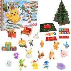 Pokemon Advent Kalender 43 x 31 x 7cm 24 cadeautjes inbegrepen! Veelkleurig