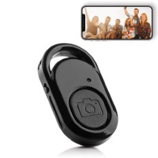 Mojogear Bluetooth remote shutter afstandsbediening voor smartphone camera Robuust zwart