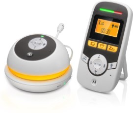 Motorola MBP169 Babyfoon Draagbaar Nachtlampje Microfoon met Terugspreekfunctie Baby Care Timer