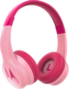 Motorola Squads 300 Koptelefoon voor Kinderen met Volumebegrenzer Bluetooth Roze