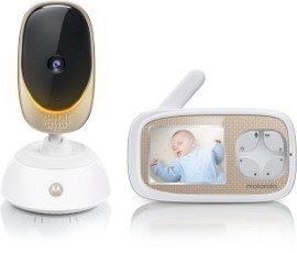 Motorola Comfort45 Babyfoon met Camera en App Pan Zoom Nachtzicht Microfoon gespreksfunctie