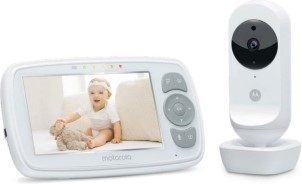 Motorola Ease 34 Babyfoon met Camera Nachtzicht Terugpraatfunctie Zoom Kamertemperatuur