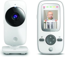 Motorola MBP 481 Babyfoon met camera 2.0 inch | Wit