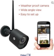 Motorola Security Camera Focus72 Outdoor