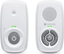 Motorola Nursery Babyfoon AM21 Audio Wit Audio Observatie Hooggevoelige Microfoon ECO Modus DECT Technologie tot 300 Meter