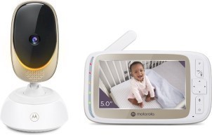 Motorola Nursery Babyfoon VM85 Connect met Camera Motorola Nursery App Terugspreekfunctie Nachtvisie Slaapliedjes