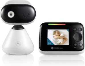 Motorola Nursery PIP1200 Baby Monitor met Camera Tweewegcommunicatie Infrarood Nachtvisie 300 M bereik Wit