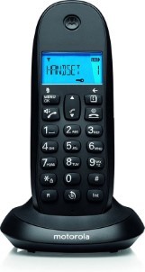 Motorola C1001CB Plus Eenvoudige DECT Telefoon Blauw Display