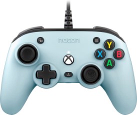 Nacon Pro Compact Official Bedrade Controller Xbox Series X|S Pastel blauw